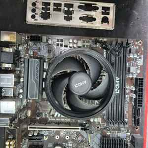 라이젠5 2400G + MSI B450M PRO팝니다