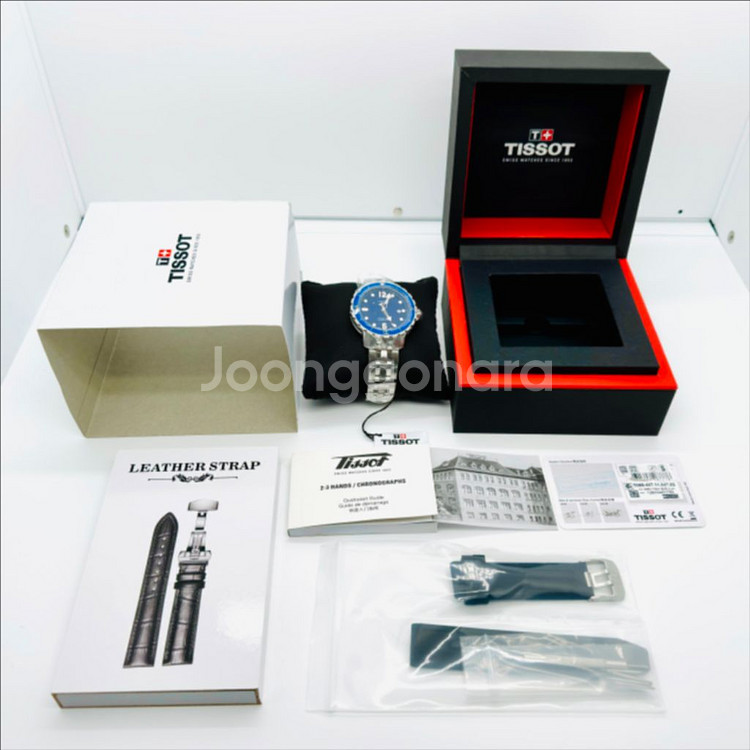 새상품 티쏘 씨스타 다이버 오토매틱 42mm 시계--1