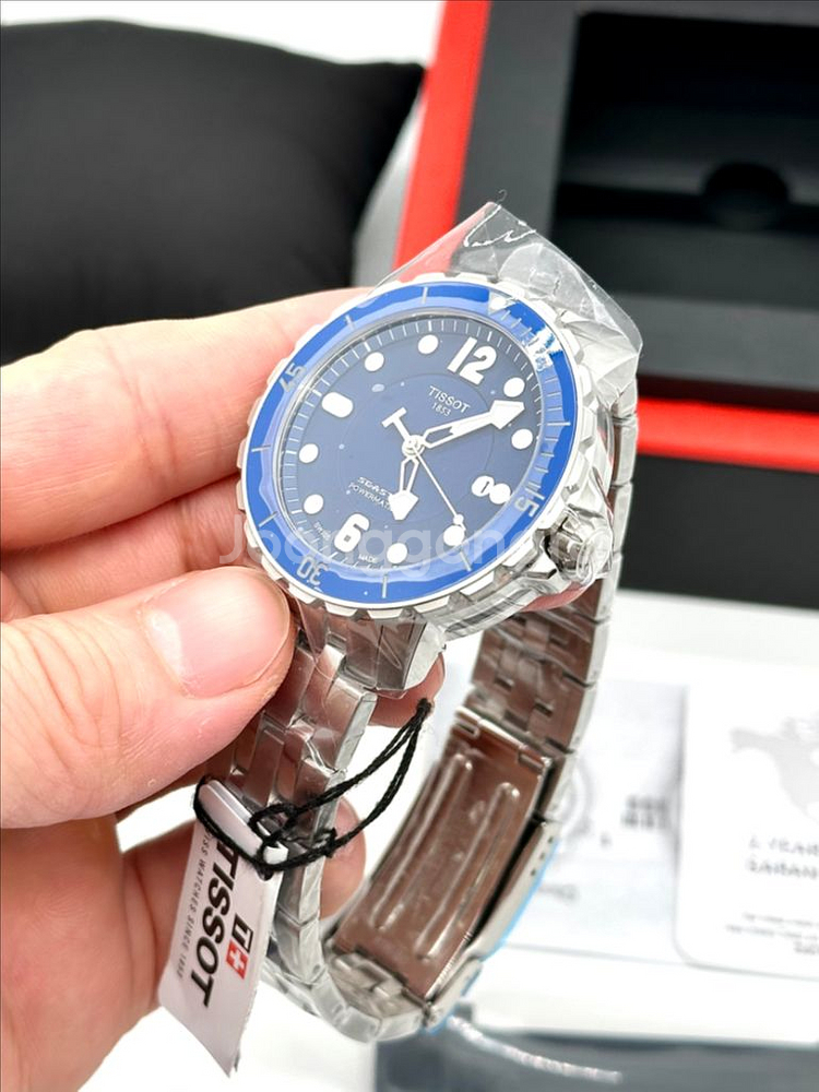새상품 티쏘 씨스타 다이버 오토매틱 42mm 시계--4