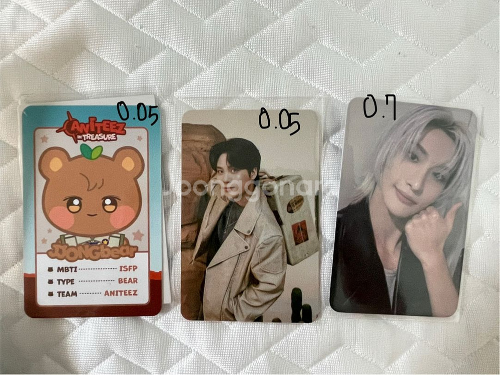 에이티즈 포카 판매--1