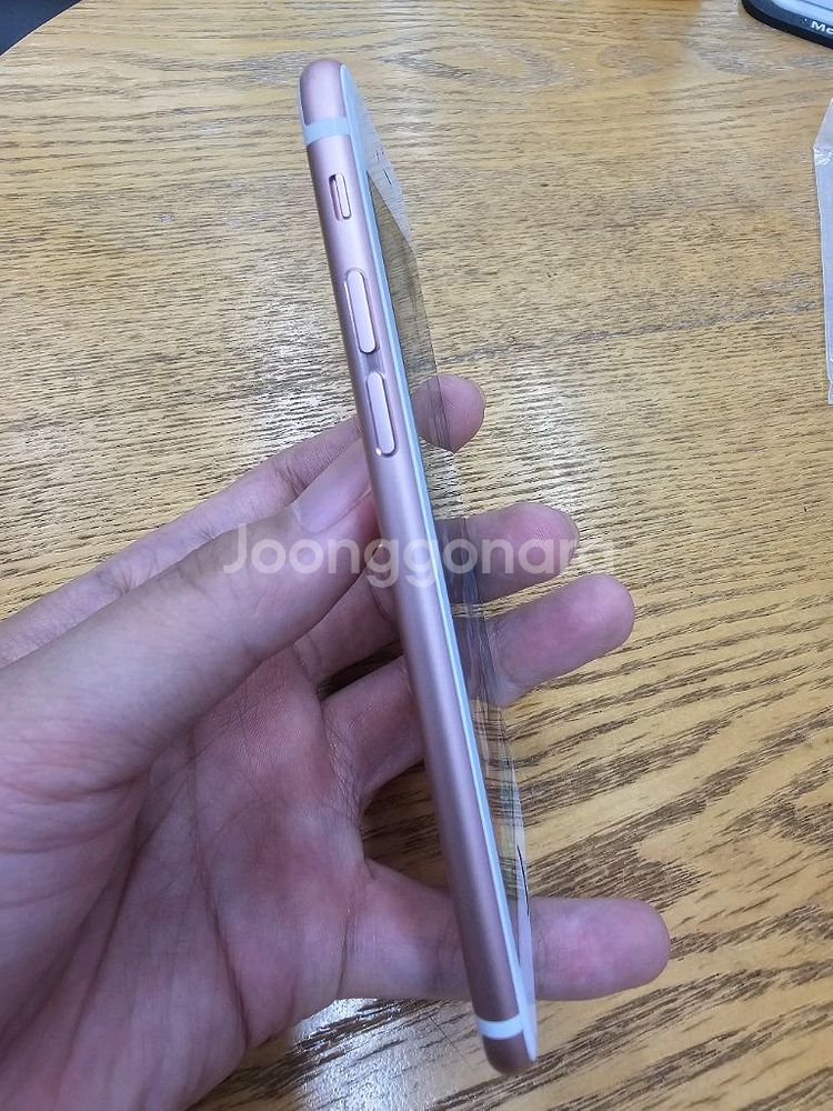 아이폰6s 128G 로즈골드 팝니다--1