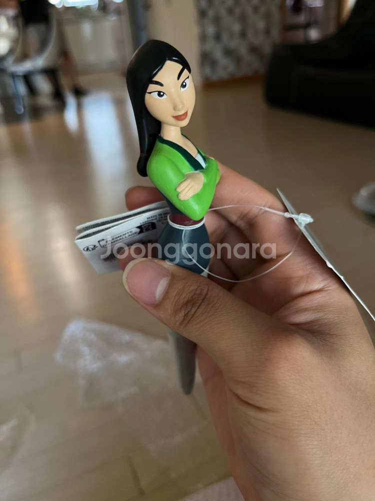 디즈니 뮬란 정품 피규어 볼펜 새상품 판매--4
