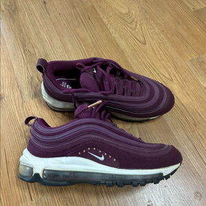 나이키 우먼스 245 max97 버건디