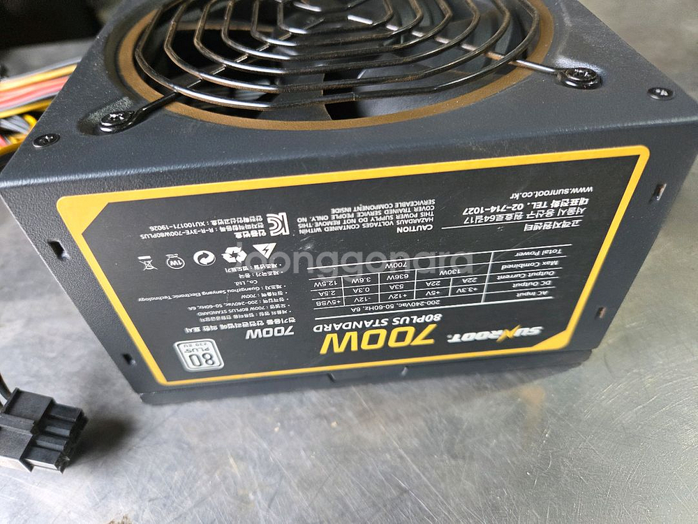 SUNROOT 700W 80PLUS 파워서플라이--2