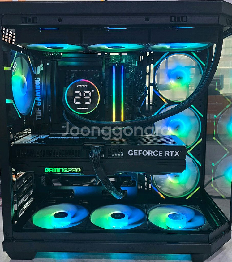 9800x3d, rtx5070ti 올블랙 pc팝니다--0