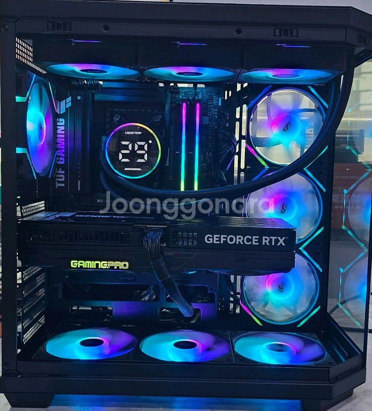 9800x3d, rtx5070ti 올블랙 pc팝니다--1