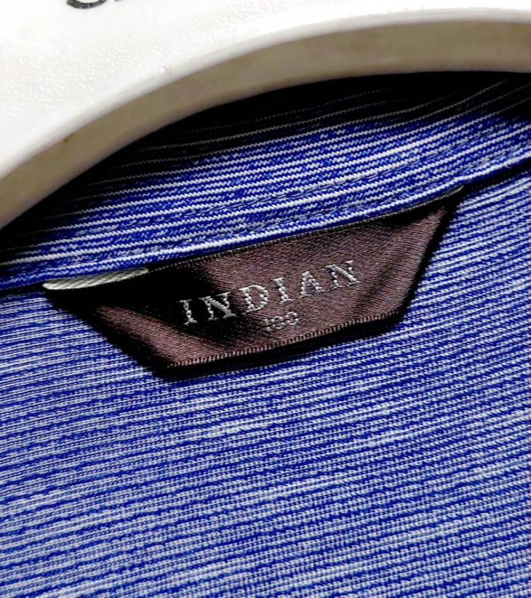 인디안 남성반팔티100 폴로 카라티 이미지