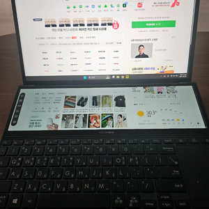 Asus젠북듀오 노트북 UX482EG 판매합니다
