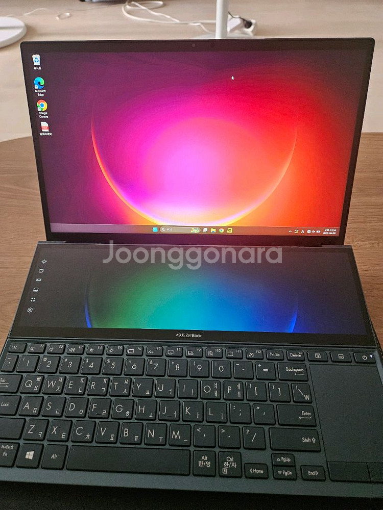 Asus젠북듀오 노트북 UX482EG 판매합니다--1