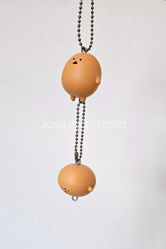 농담곰 두더지 고로케 연결 가챠 피규어 키링 2종 일괄--0