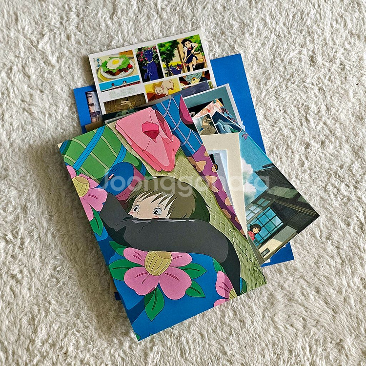 지브리 인스+떡메+포카+엽서 일괄 처분 / 다꾸 스티--0