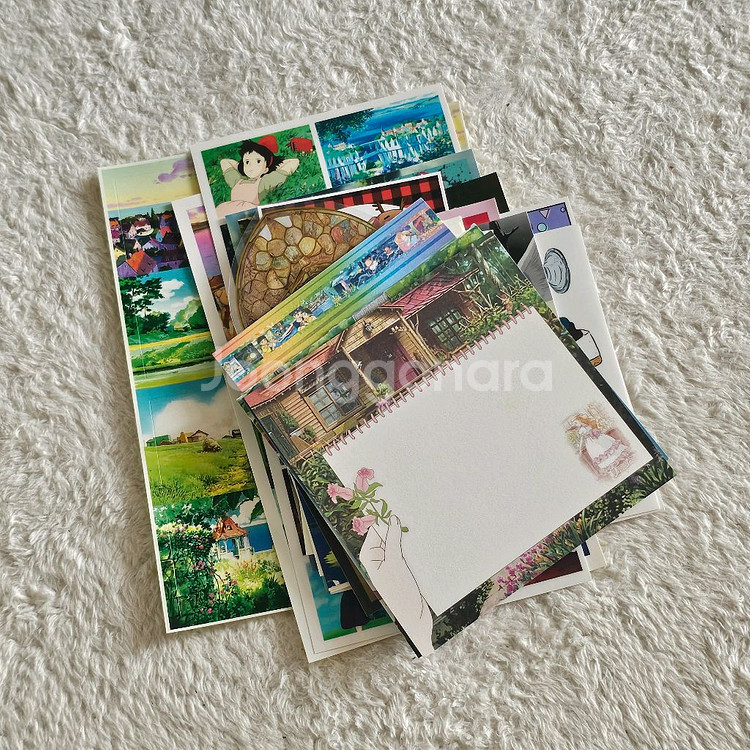 지브리 인스 + 떡메 일괄 처분 / 다꾸 스티커--0