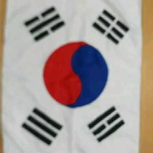 태극기 1장(깃대 없음)-거래 증정품