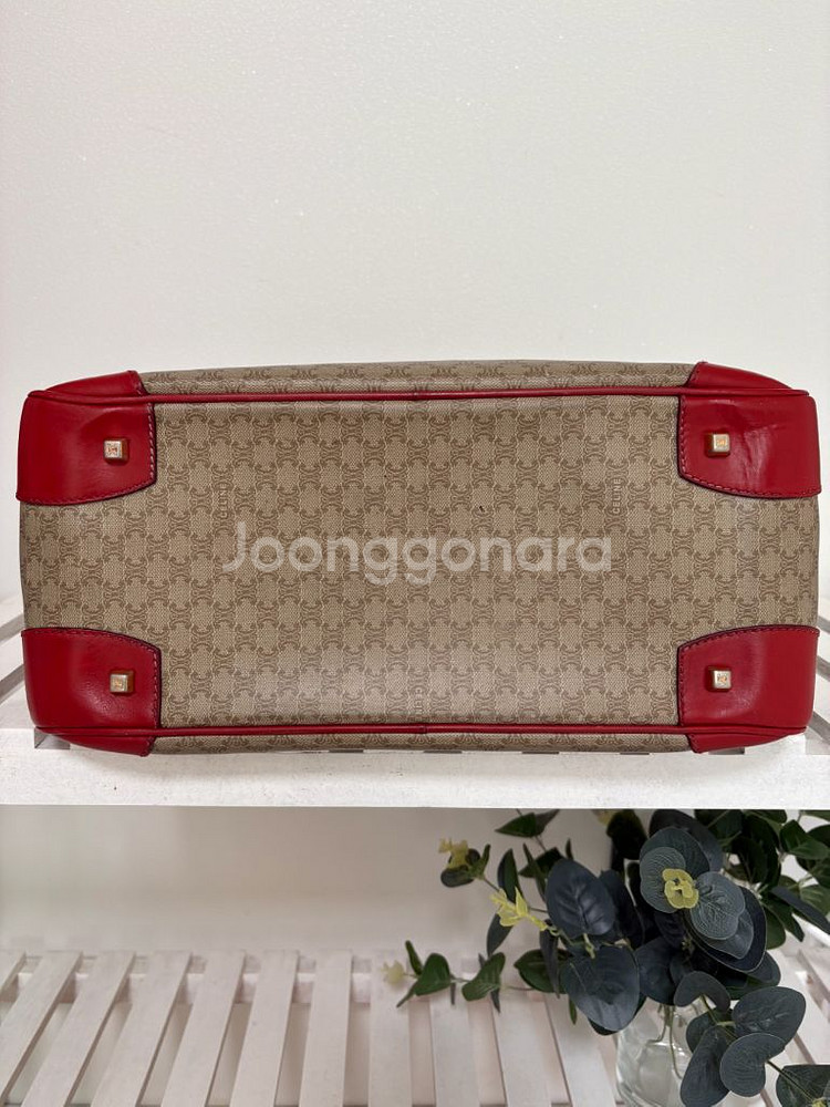 (정품) 올드 셀린느 마카담 정품 토트백--5