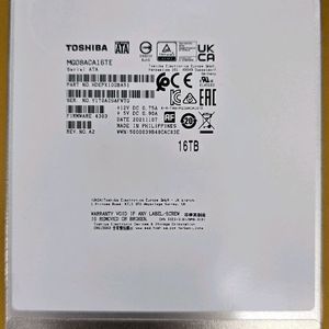 도시바정품AS가능 16테라 엔터프라이즈 16TB HDD
