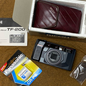 리코 50주년 기념판 tf200 신품급 필름카메라