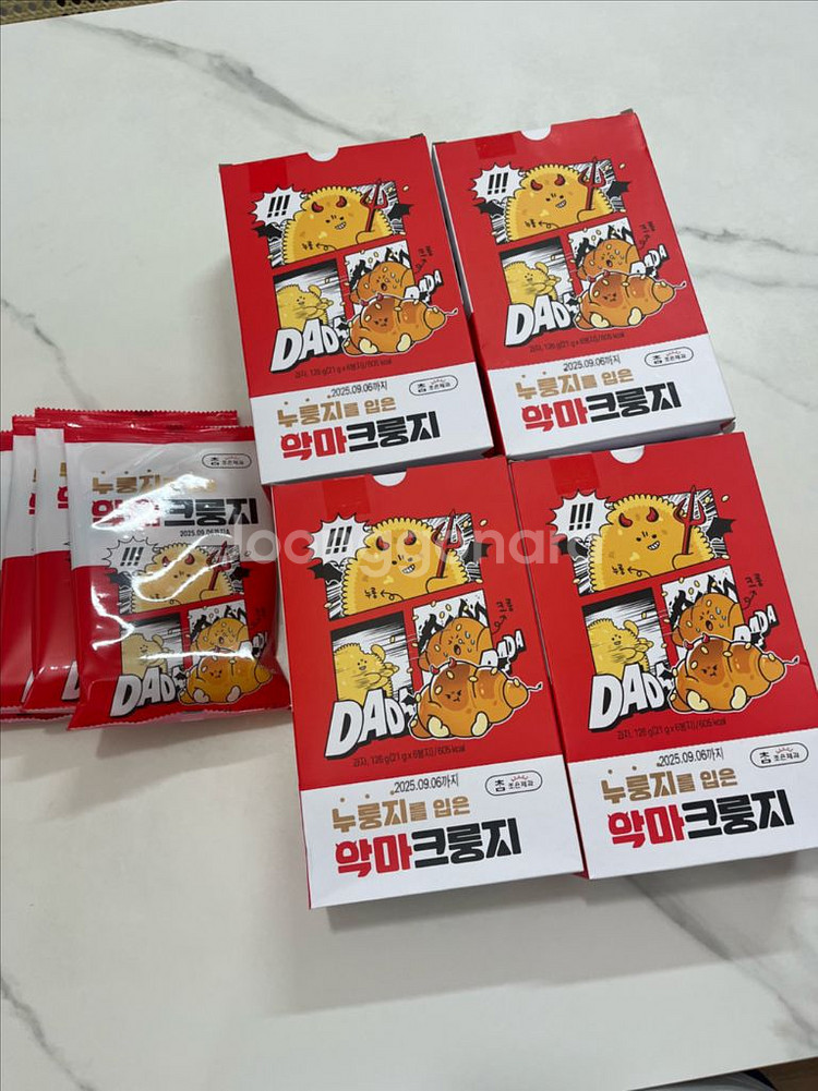 크룽지! 누룽지를 입은 크룽지 총 4박스--1