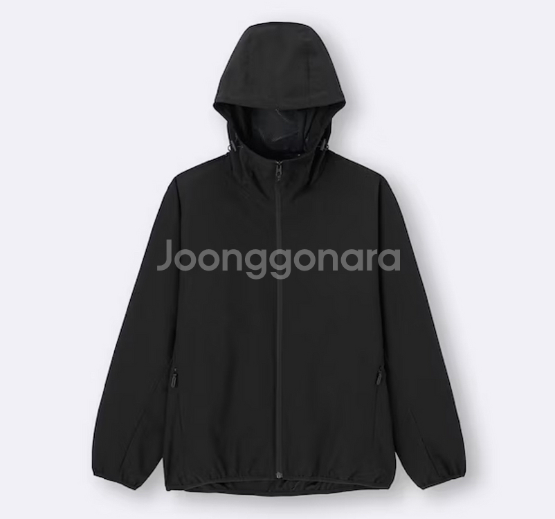 [M] gu 윈드 프루프 쉘 파카 바람막이 자켓--0
