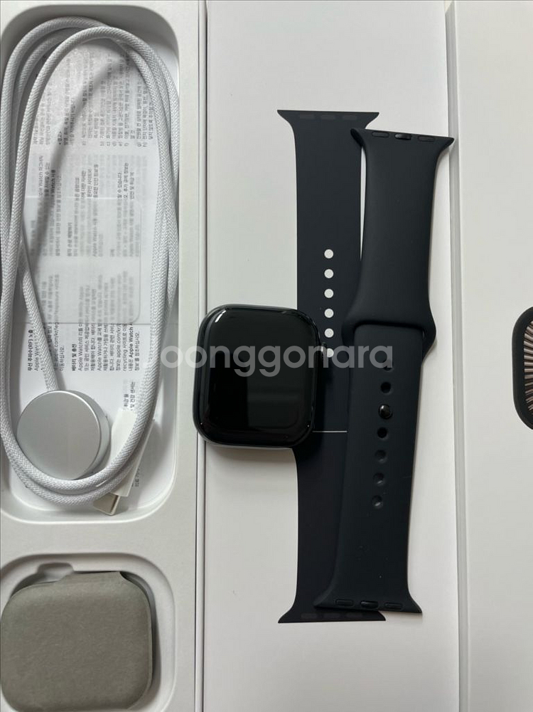 애플워치10티타늄 슬레이트 42mm 개봉신품--0
