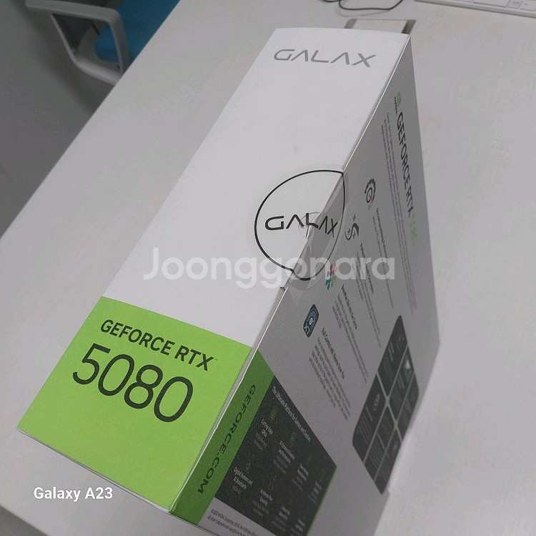 (미개봉) 갤럭시 지포스 RTX5080 EX GAMER--5