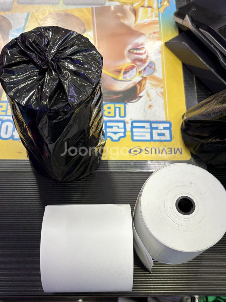 포스 영수증 용지 폭79mm*68m 4개--0