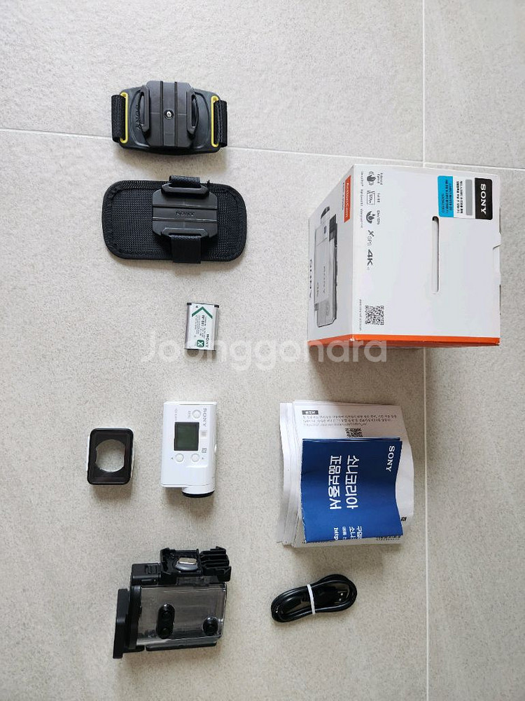 소니 정발 4k액션캠 팝니다 FDR-X3000--0