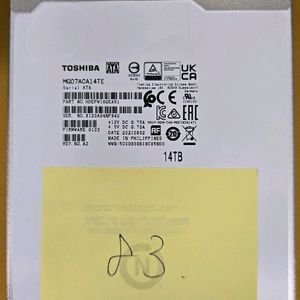도시바정품AS가능 14테라 엔터프라이즈 14TB HDD