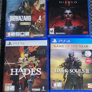 PS4&PS5 플스 GOAT 게임 몇개 팝니다