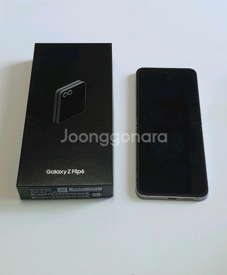 [정품 풀박 특S급] 갤럭시 Z플립6 512GB--0