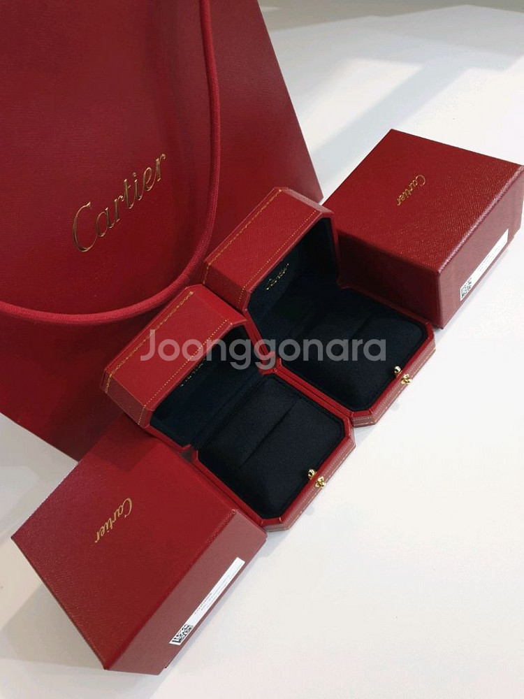 까르띠에 정품 팔찌 케이스, 반지 케이스--0