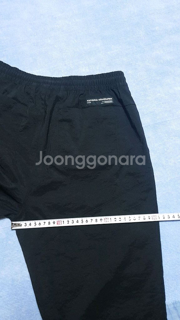 내셔널지오그래픽 얇은우븐팬츠 28인치 기장98--7
