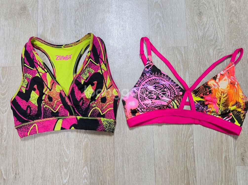 ZUMBA 스포츠 브라 3종 일괄가격--0