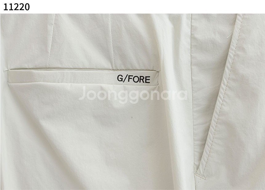 지포어 남성 스트레치 밴딩 골프팬츠--5