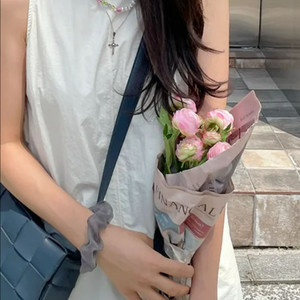 모어룸 바스락 나일론 썸머 원피스 슬리브리스 여름드레스