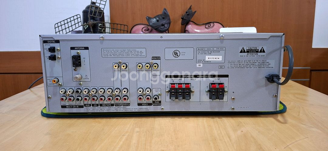 SONY STR-K502 RECEIVER AMP--4