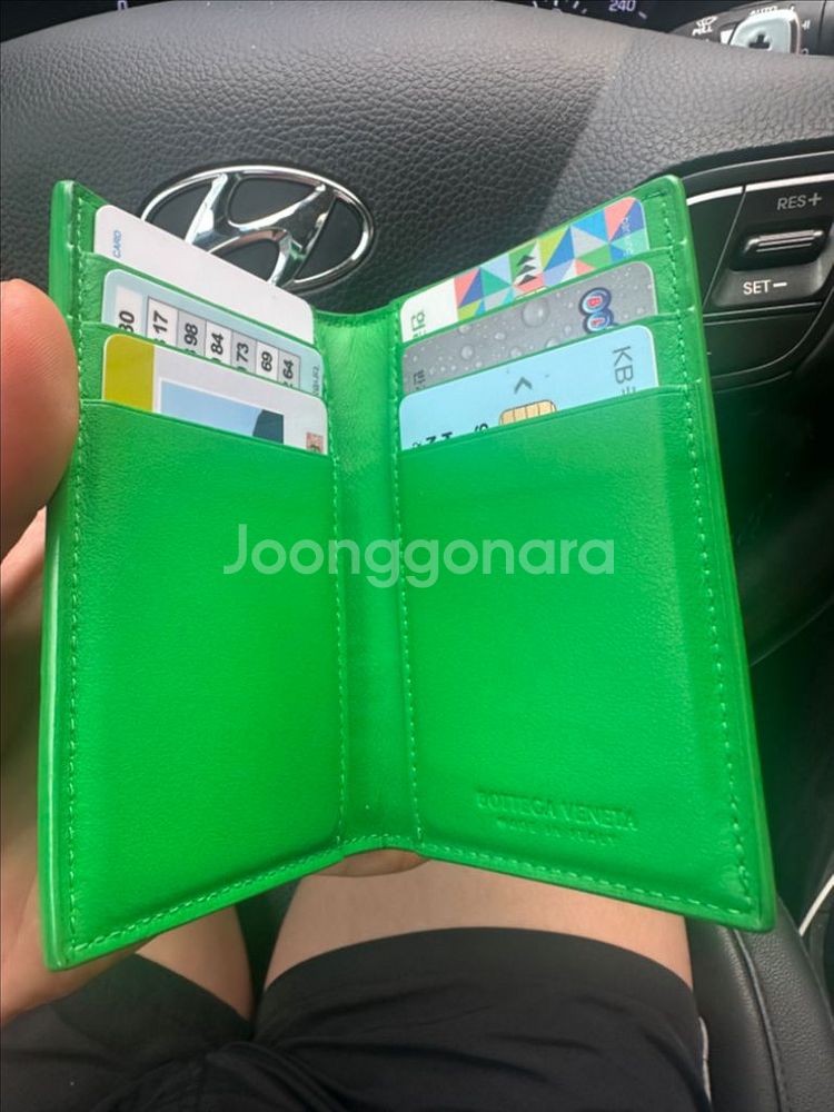 보테가 베네타 카드 지갑--2