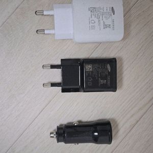 일괄ㅣ차량용 고속 + 어댑터용 고속 충전기 2개