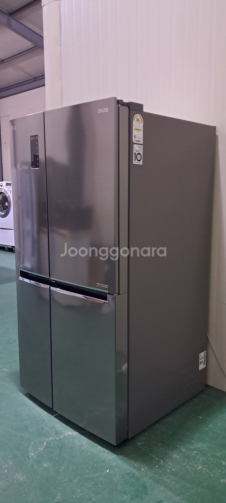 1534 엘지디오스 830L 2도어양문형냉장고(메탈)--2