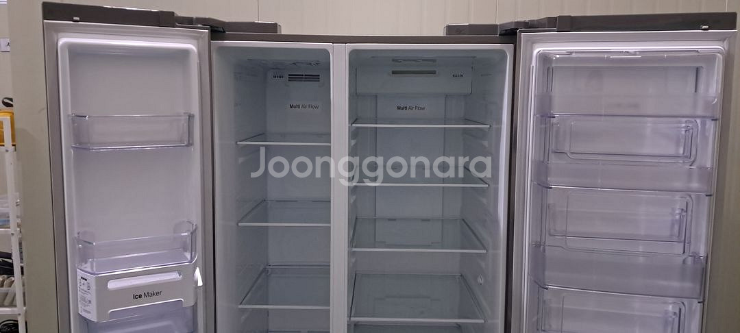 1534 엘지디오스 830L 2도어양문형냉장고(메탈)--7