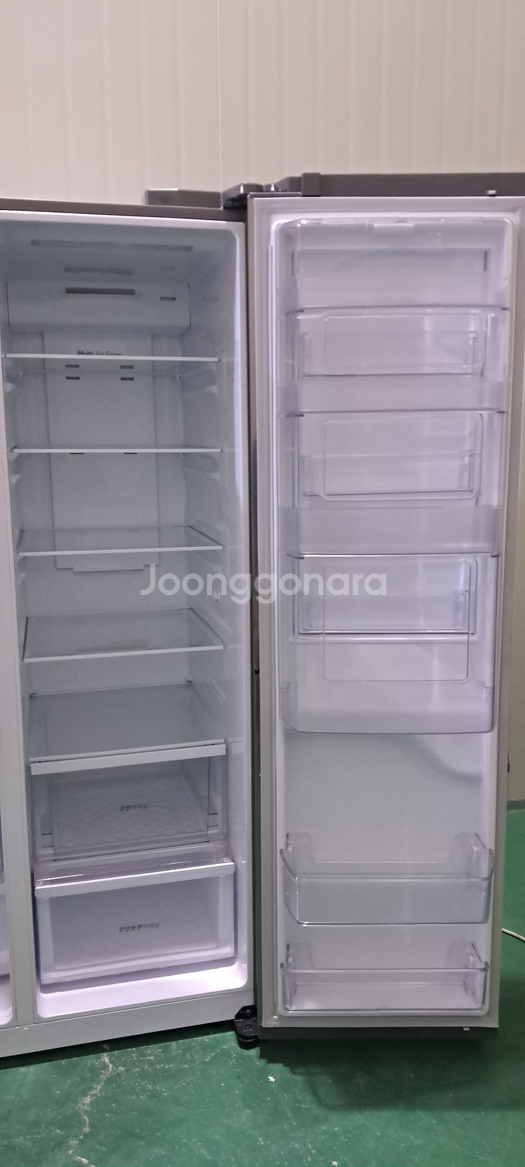1534 엘지디오스 830L 2도어양문형냉장고(메탈)--8