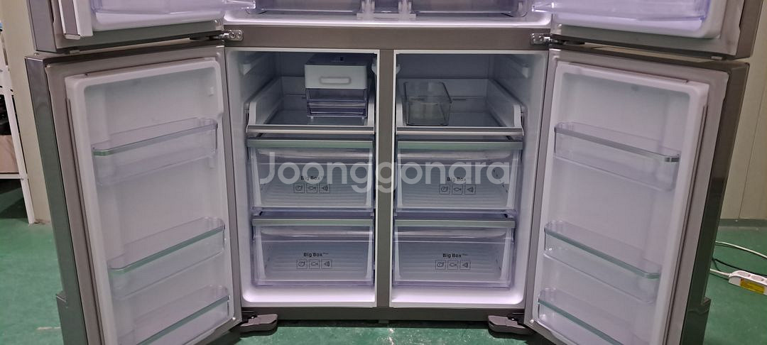 1530 삼성 854L 4도어양문형냉장고(메탈)--8