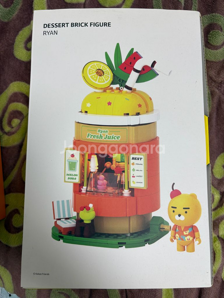 카카오프렌즈 카카오레고 디저트브릭피큐어 라이언--0
