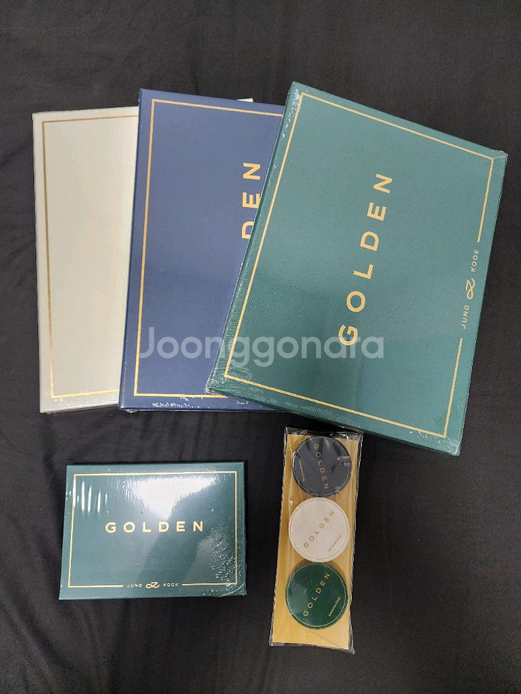 할인**미개봉 택포) BTS 정국 골든앨범 세트 특전--0