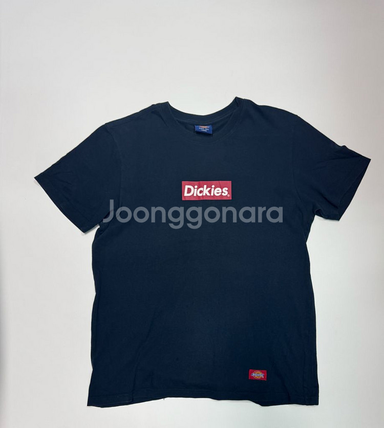 디키즈 샌터로고 반팔 티셔츠 L--0