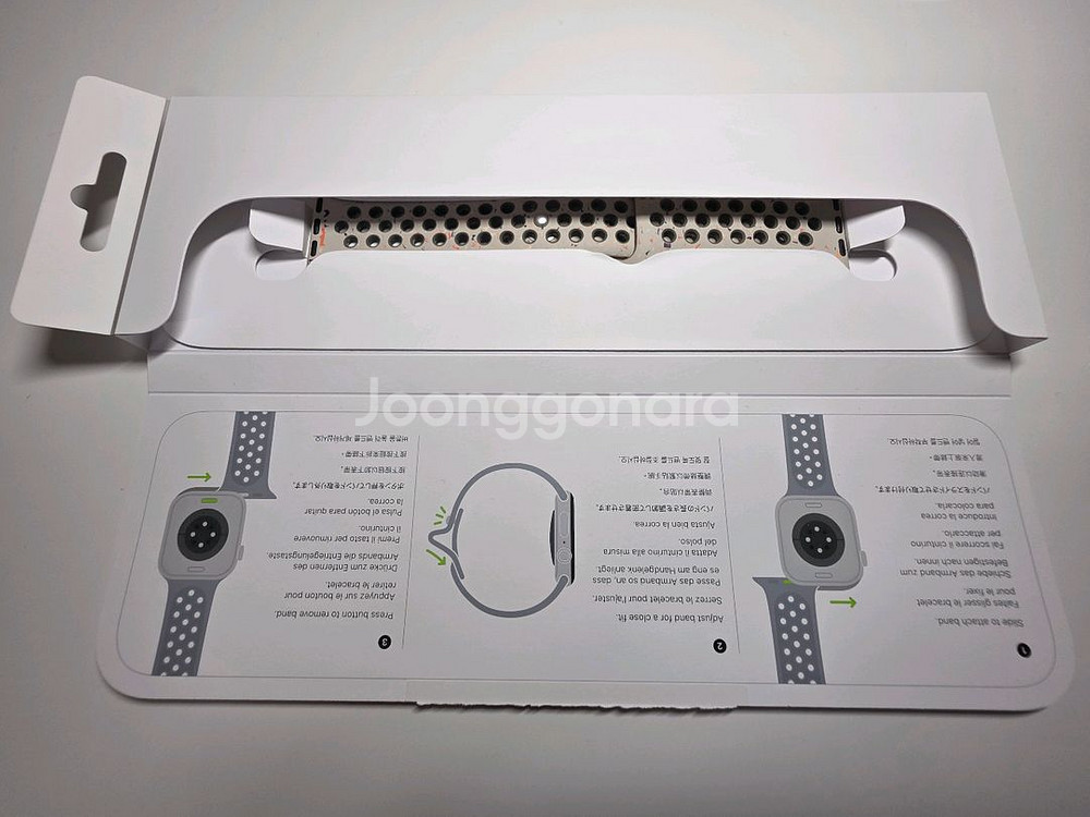 애플워치 40mm 데저트 스톤 나이키 스포츠밴드 m/l--2
