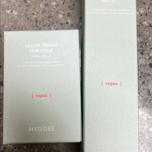 휘게 비건 선크림+선스틱 새상품