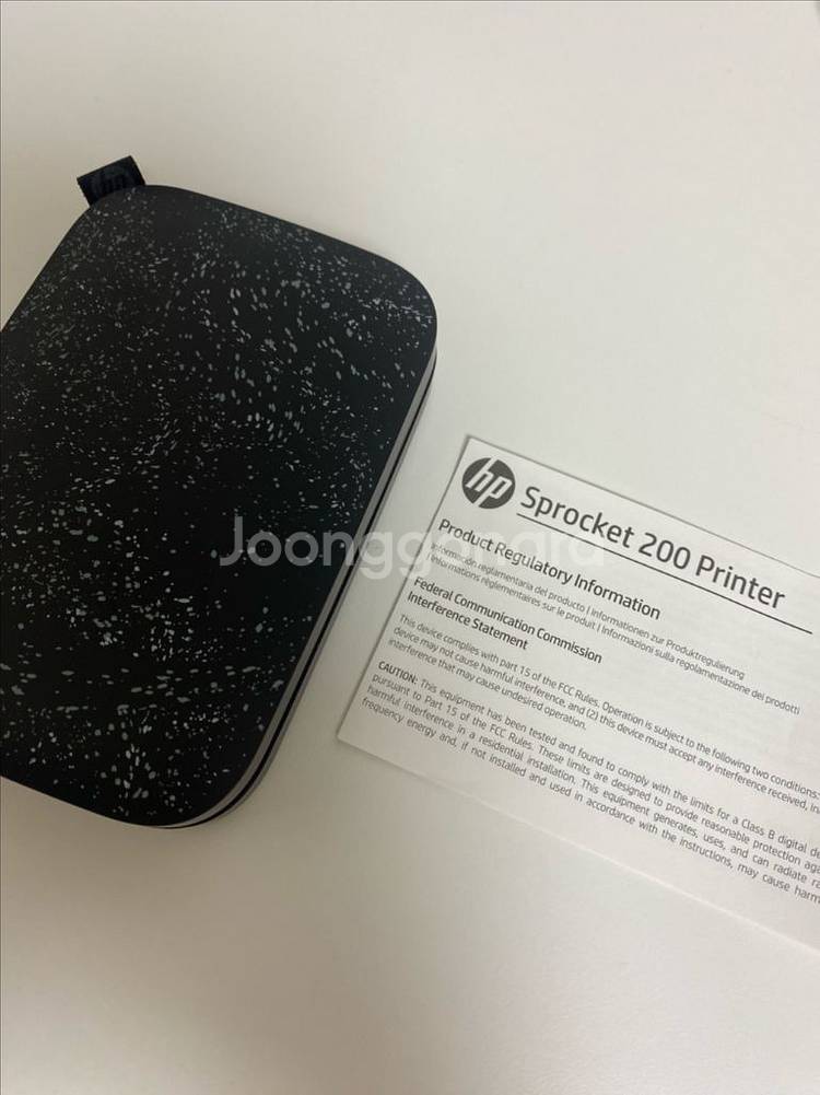 HP Sprocket 200 포토 프린터--0