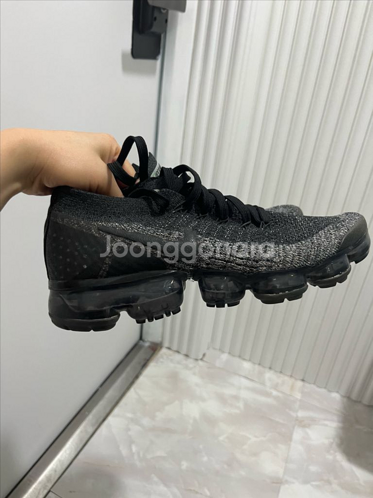 정품 나이키 에어 베이퍼맥스 플라이니트 쿠키엔크림--1