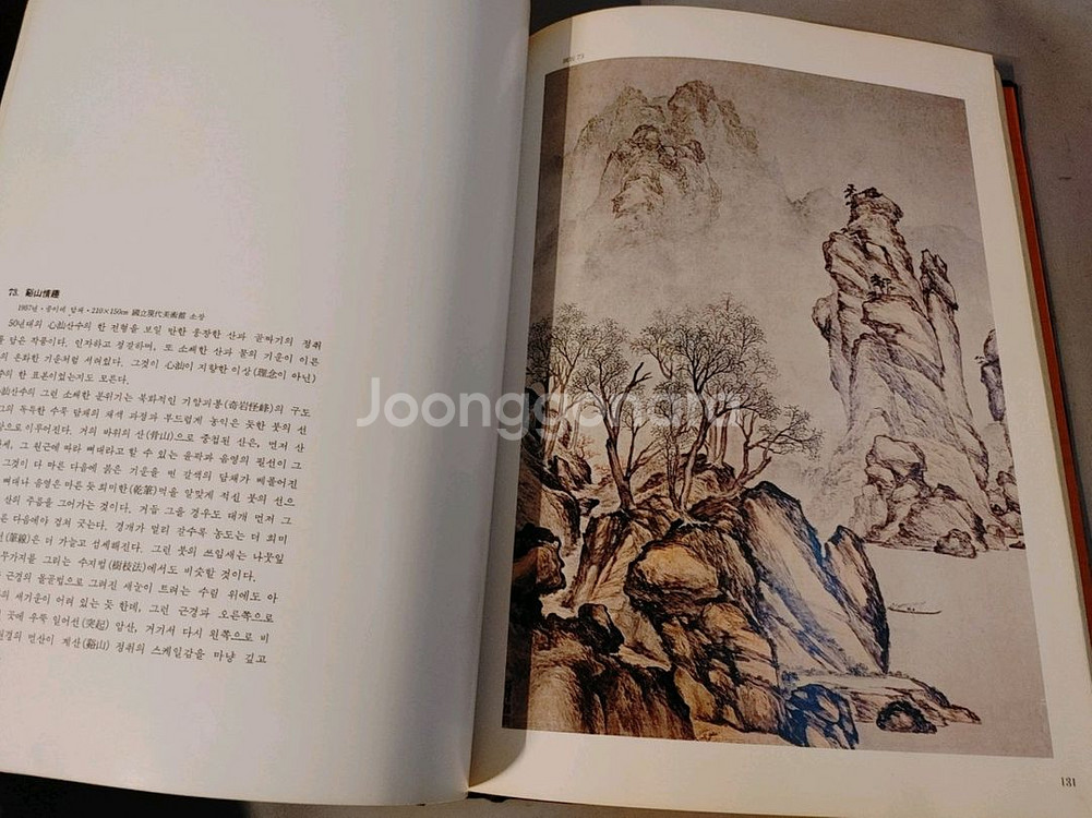 심산 노수현 양장도록1978년 6대작가--7