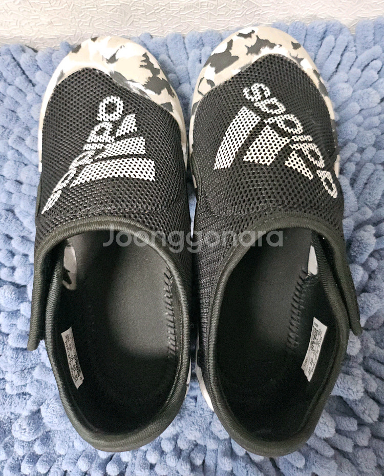 아디다스키즈 알타벤처 2.0 C 블랙 샌들 180--1